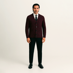 Cardigan Masculino Social Slim