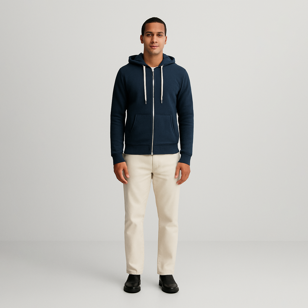 Moletom Masculino Blusão com Capuz Essentials